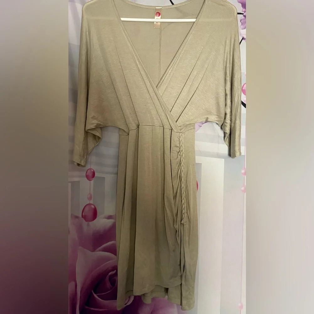 Women’s dress with unique side detail by Ibby Libby Size Large